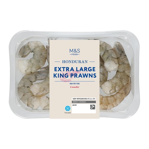 M&S Extra Large Honduran King Prawns