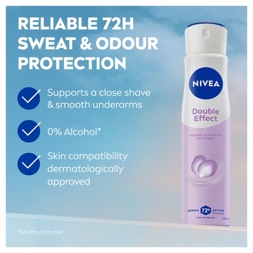 NIVEA Double Effect Anti-Perspirant Deodorant Spray