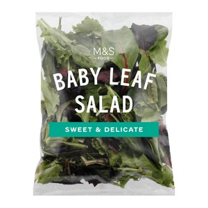 M&S Italian Style Baby Leaf Salad Washed & Ready to Eat