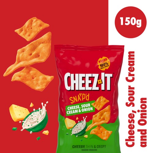 Cheez-it SNAP'D Cheese & Sour Cream