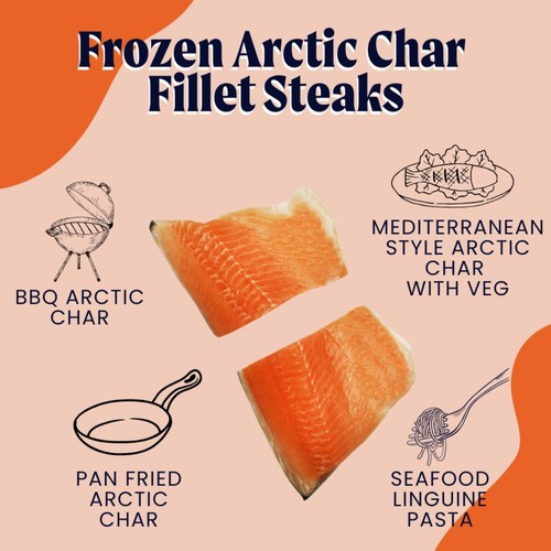 The Fish Society Arctic Char Fillet Steaks
