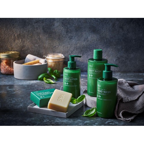 M&S Restoring Body Wash Watermint & Lemon Basil
