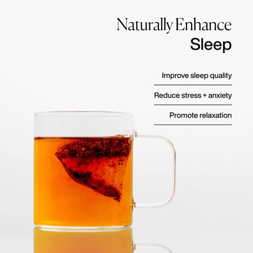 MISSION Sleep Chamomile Tea Bags with Rosehip + Linden Blossom