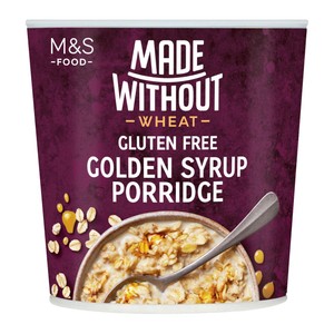 Made Without Wheat Gluten Free Golden Syrup Porridge