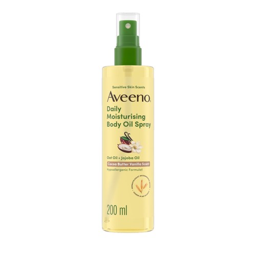 Aveeno Daily Moisturising Cocoa Butter and Vanilla Body Oil Spray