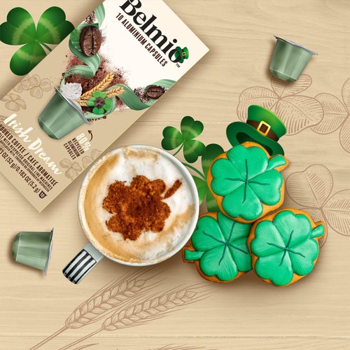 Belmio Irish Dream Nespresso Original compatible Aluminium Coffee Pods