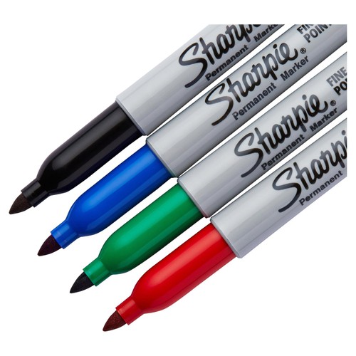 Sharpie Permanent Marker Pens Assorted Colours