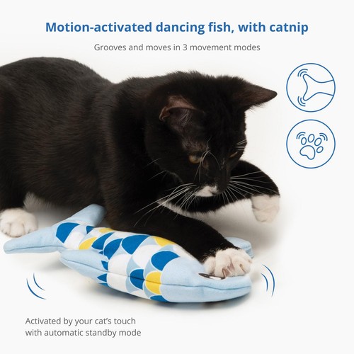Catit Groovy Mini Fish Blue