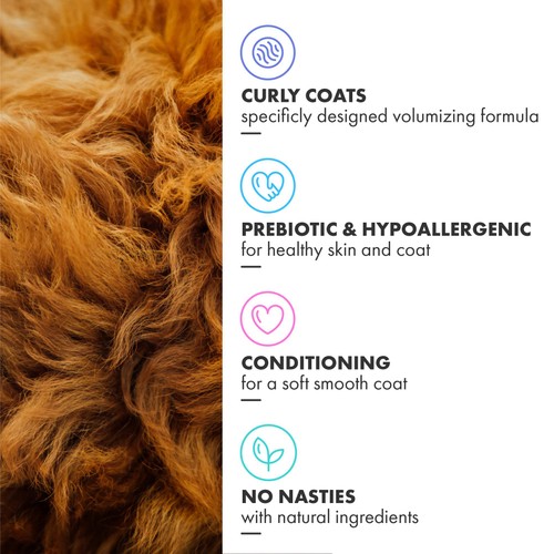 DotDotPet Battersea Curly Coat Conditioning Dog Shampoo