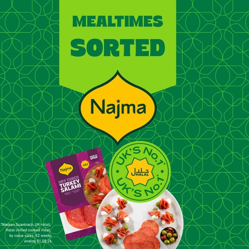 Najma Turkey Salami Slices