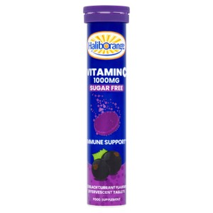Haliborange Vitamin C Blackcurrant Effervescent Tablets 1000mg 12yrs+