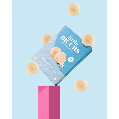 Little Moons Vanilla Mochi Ice Cream