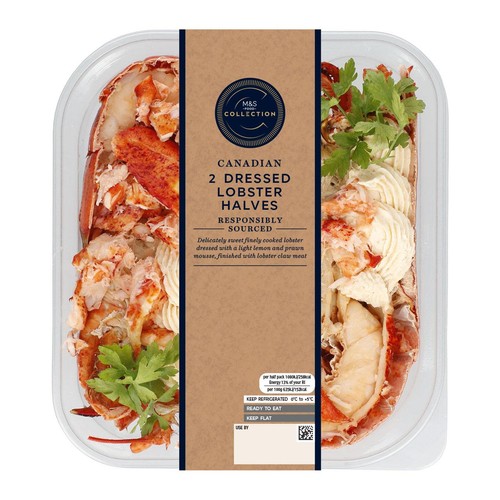 M&S Collection 2 Dressed Lobster Halves