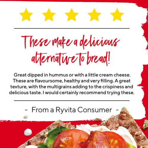 Ryvita Crispbread Multigrain Crackers 