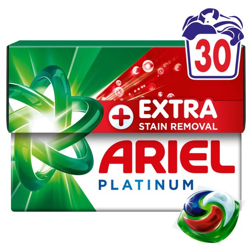 Ariel Platinum Bio Pods Washing Capsules 30 Washes