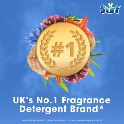 Surf Deep Sea 3 in 1 Laundry Washing Detergent Capsules, 51 Washes