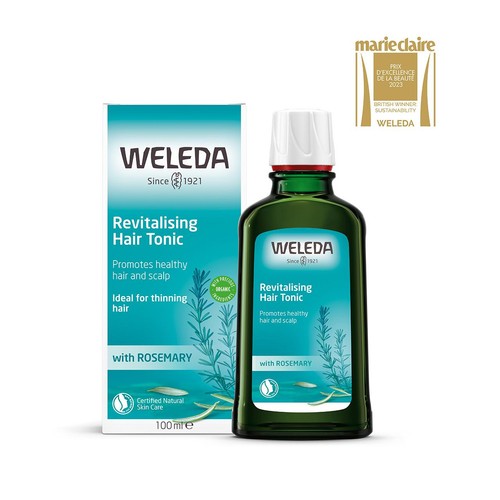 Weleda Rosemary Hair Tonic for Growth, Healthy Scalp Natural Organic Vegan