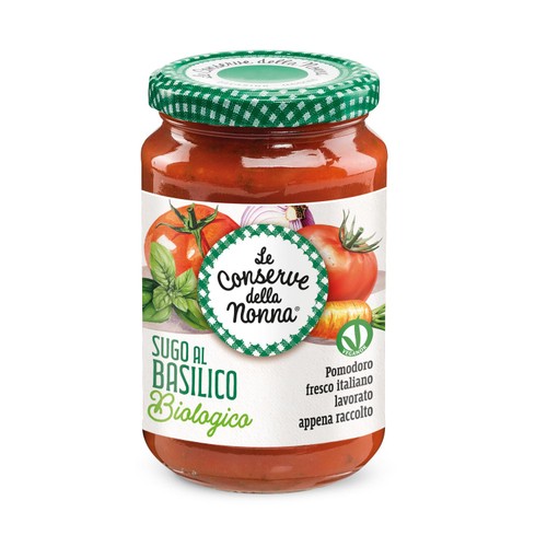 Le Conserve Della Nonna Organic Tomato & Basil Sauce