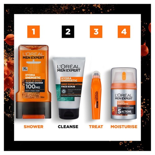 L'Oreal Men Expert Hydra Energetic Deep Exfoliating Scrub