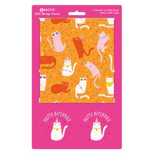 Birthday Rainbows Gift Wrap Sheets & Tags