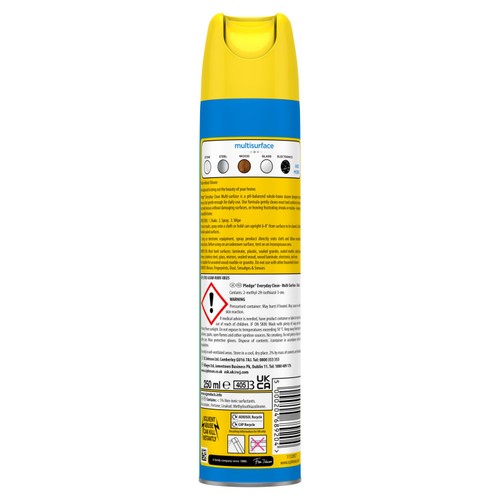 Pledge Clean It Multisurface Polish Cleaner Classic 