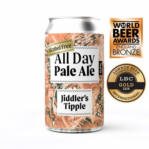 Jiddler's Tipple All Day Non-Alcoholic Pale Ale 0%