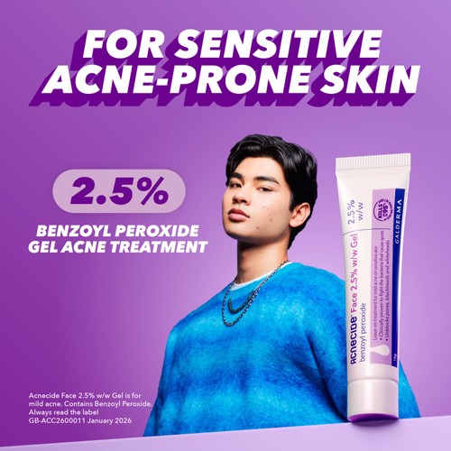 Acnecide Face Gel 2.5% BPO