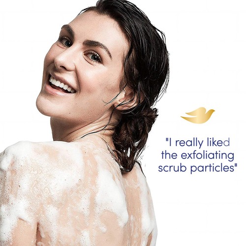 Dove Gentle Scrub Advanced Care Body Wash Shower Gel Exfoliating Minerals