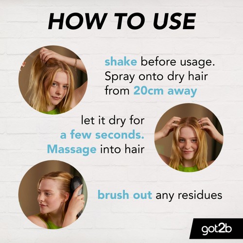 Schwarzkopf Got2b Volume Dry Shampoo