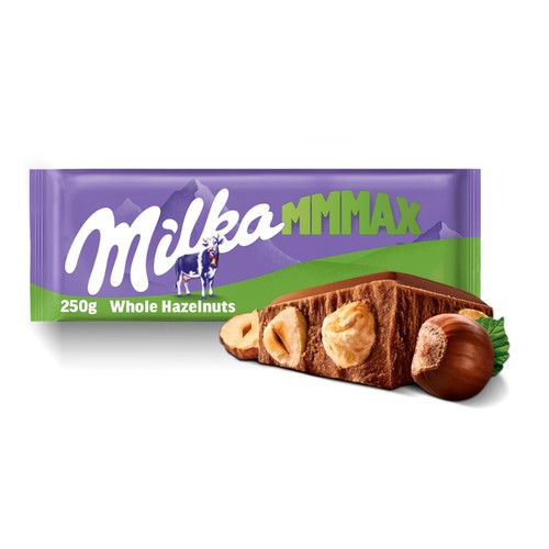 Milka Max Hazelnut Chocolate Bar