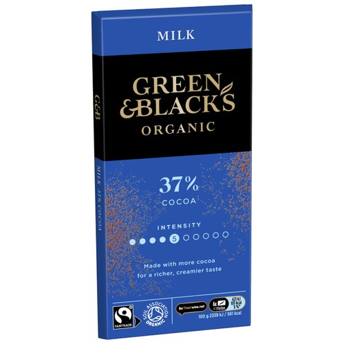 Green & Black's Organic Milk Chocolate Bar