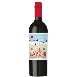 Carte Postale Cite de Carcassonne Rouge