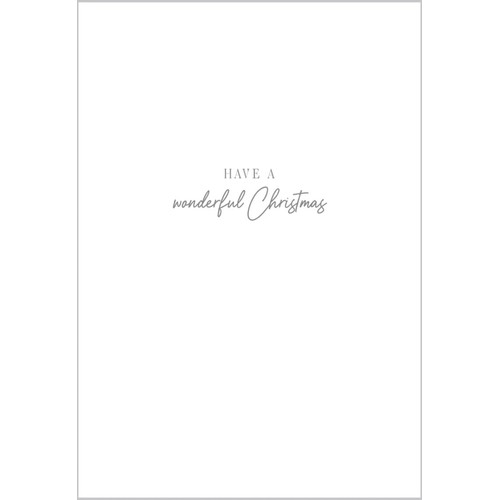 Lovely Granddaughter Christmas Card