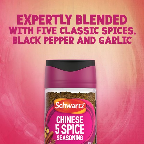 Schwartz Chinese 5 Spice Seasoning Jar