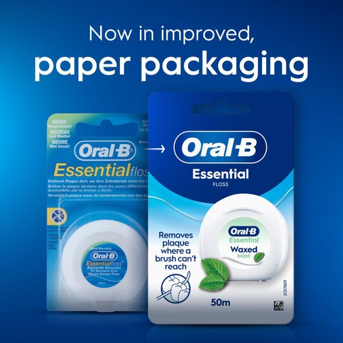 Oral-B Essential Mint Waxed Dental Floss