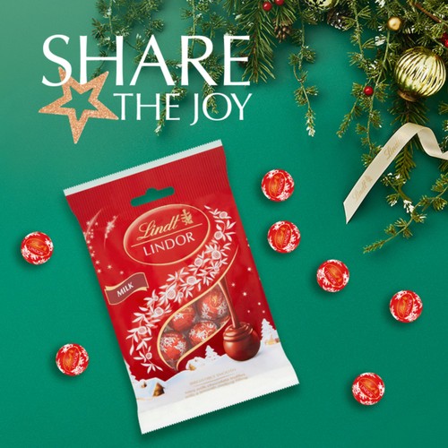 Lindt Lindor Mini Milk Chocolate Truffles