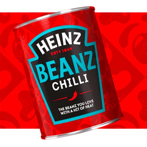 Heinz Tinned Baked Beans Chilli 