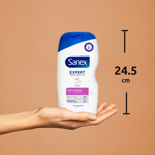 Sanex Expert Skin Health Pro Hydrate Nourishing Body Wash Shower Gel