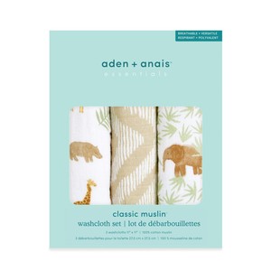 aden + anais Muslin Washcloth Set