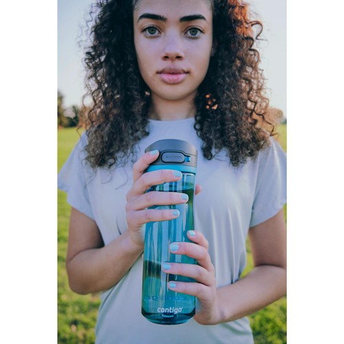 Contigo Jackson Reusable Water Bottle 720ml - Leakproof Juniper Teal