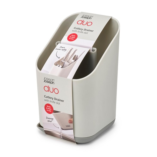 Joseph Joseph Duo Cutlery Drainer With Knife Slot