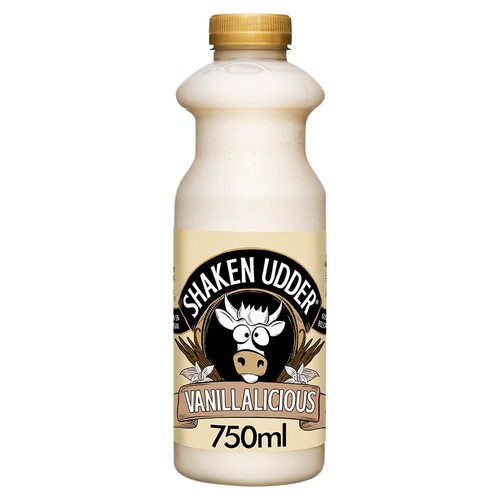 Shaken Udder Vanillalicious Vanilla Flavoured Milkshake