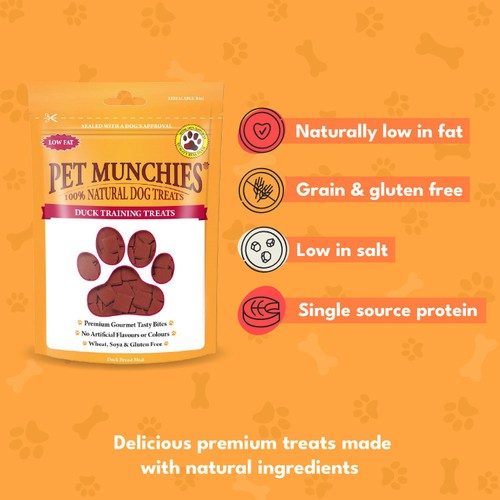 Pet Munchies Duck Dog Training Dog Treats