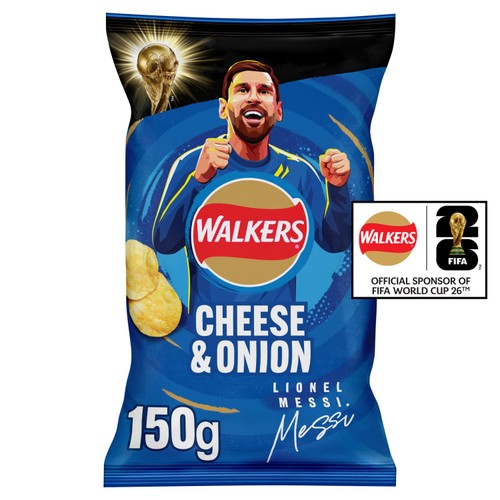 Walkers Cheese & Onion Sharing Bag Crisps