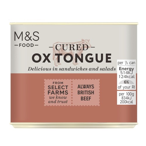 M&S Cured Ox Tongue