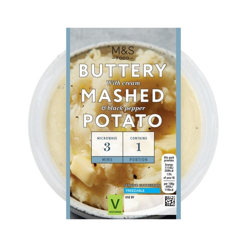 M&S Buttery Mash Potato