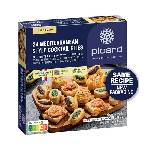 Picard 24 Mediterranean Style Cocktail Bites