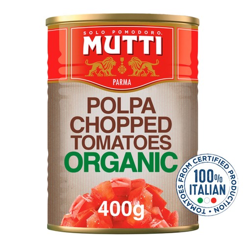Mutti Organic Chopped Italian Tomatoes 