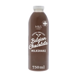 M&S Belgian Chocolate Milkshake