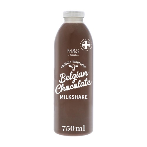 M&S Belgian Chocolate Milkshake